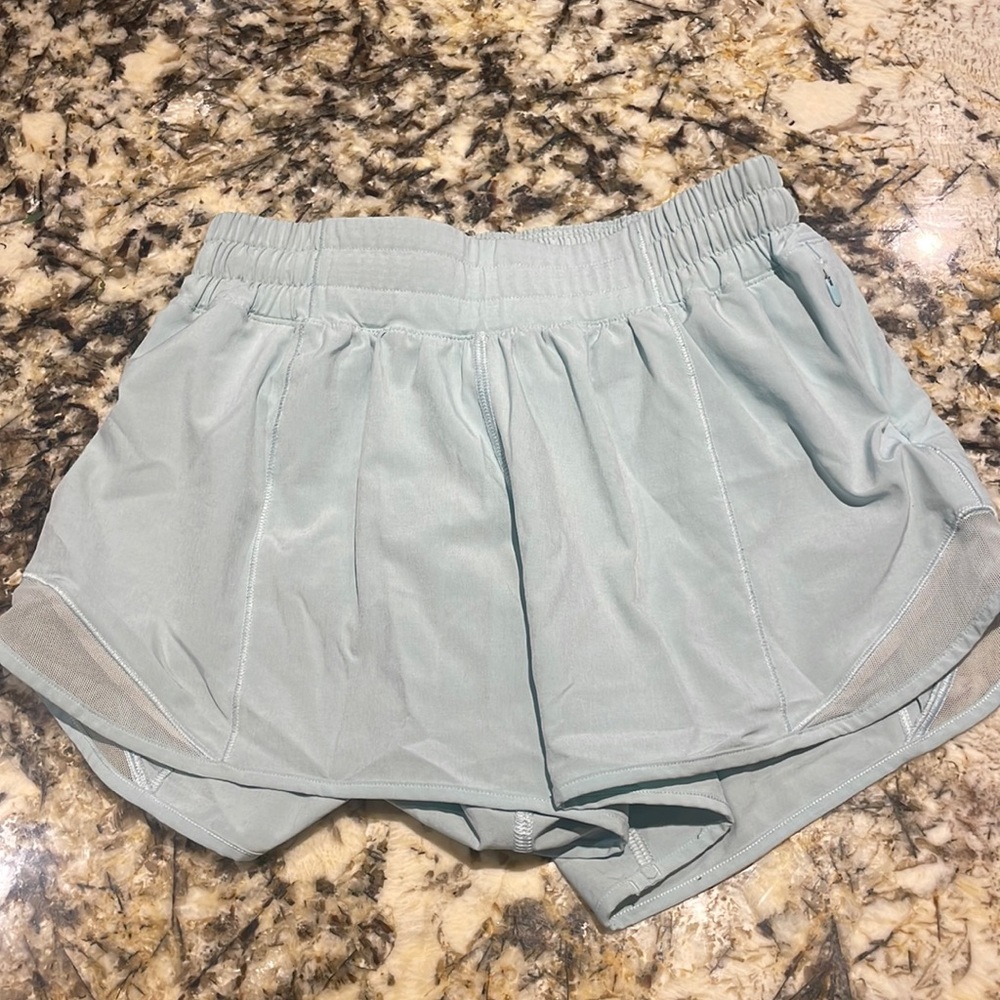 Lulu lemon blue shorts size 4 tall